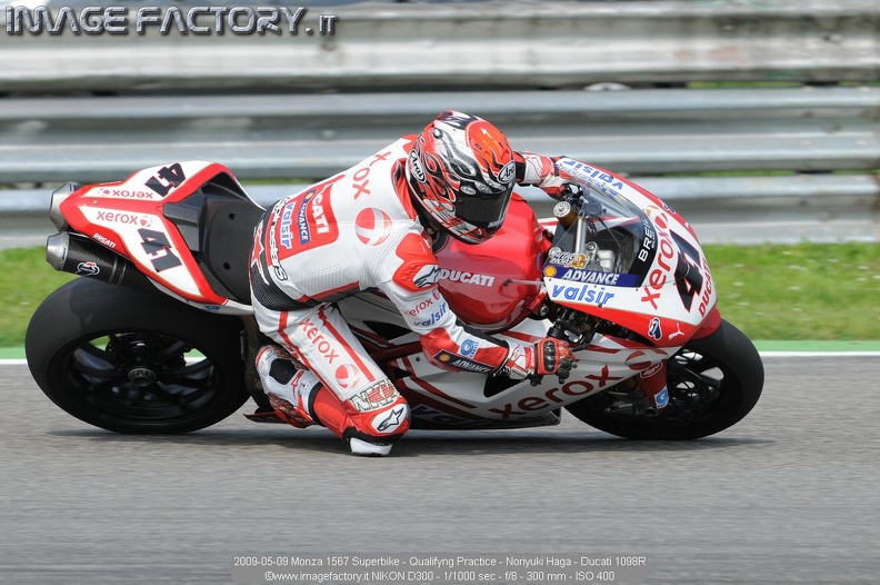 2009-05-09 Monza 1567 Superbike - Qualifyng Practice - Noriyuki Haga - Ducati 1098R.jpg